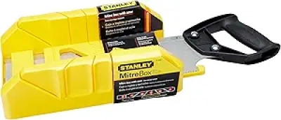 STANLEY Hand Saw with Mitre Box 12-Inch | Professional Cutting Tool