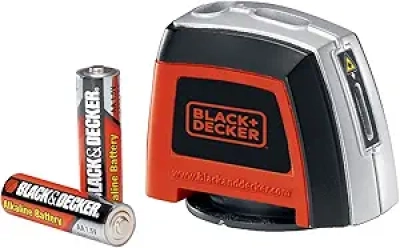BLACK+DECKER Self-Leveling 360° Laser Level Tool with Wall Attachment