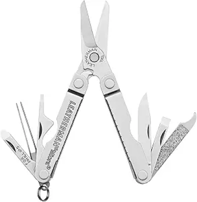 Leatherman Micra Keychain Multi-Tool | Portable EDC with Grooming Tools