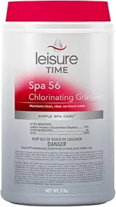 E5 Spa 56 Chlorinating Granules - 5 lbs Spa & Hot Tub Sanitizer