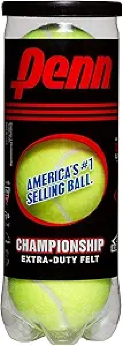 Penn Championship Tennis Balls - Extra Duty Pressurized 6 Cans (18 Balls)