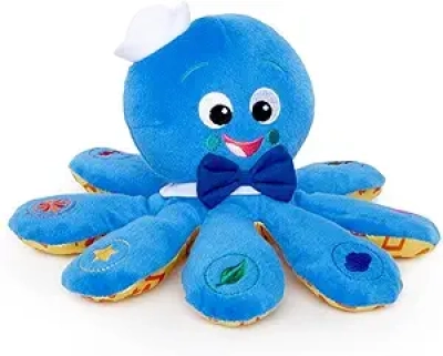 Baby Einstein Octoplush Musical Stuffed Animal - Learn Colors in 3 Languages
