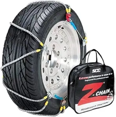 SCC Z-579 Z-Chain Extreme Performance Tire Traction Chains (Set of 2)