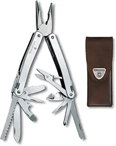 Victorinox Swiss Tool Spirit X 24-in-1 Multi Tool - Premium Swiss Made with Locking Blade