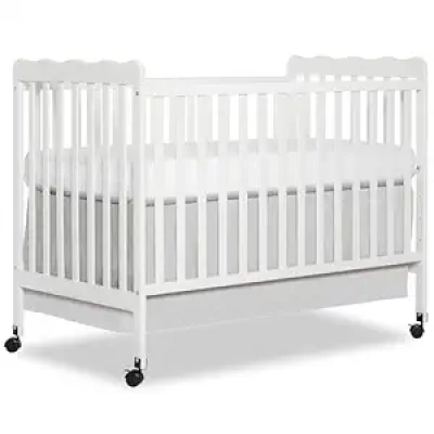 Dream On Me Carson Classic 3-in-1 Convertible Crib | Full-Size Baby Bed with 4 Heights