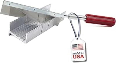 Excel Blades 6-Inch Metal Mitre Box Set - USA Made Precision Saw Tool