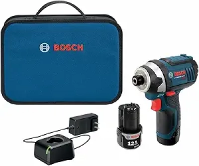 Bosch PS41-2A 12V Max Impact Driver Kit - Compact & Powerful