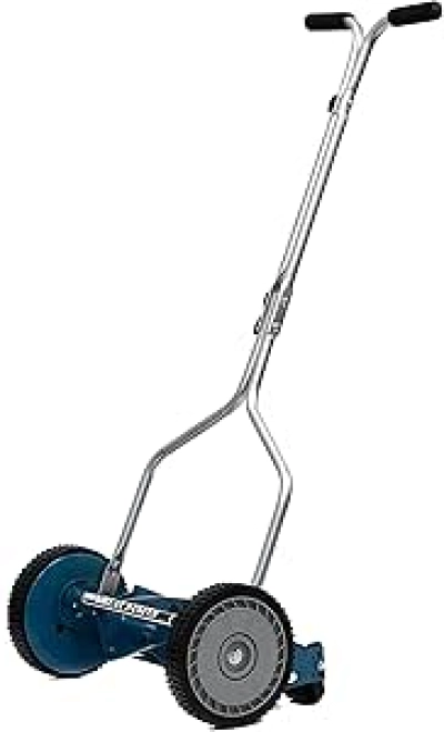 14 Inch Manual Push Reel Lawn Mower - Great States 204-14 Hand Mower