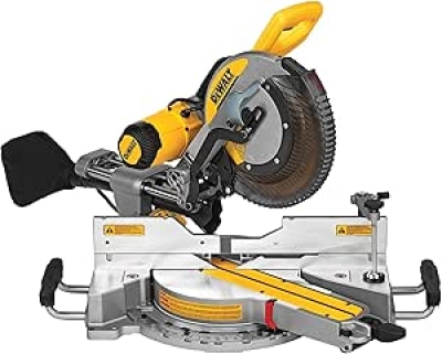 DEWALT 12-Inch Double Bevel Sliding Compound Miter Saw DWS780 with XPS LED