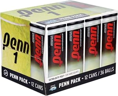 Penn Championship Tennis Balls Extra Duty | USTA Approved (36 Count)