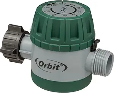 Orbit 62034 Mechanical Water Timer - Battery-Free Hose Faucet Controller