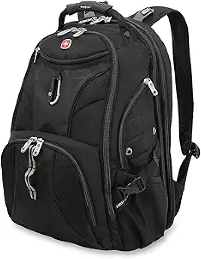 SwissGear 1900 ScanSmart 17" Laptop Backpack - TSA Laptop Carry-On Backpack