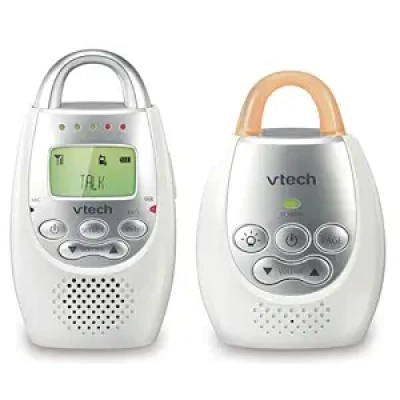 VTech DM221 Audio Baby Monitor - 1000 ft Range, Two-Way Talk Back & Night Light