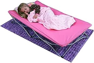 Regalo My Cot® Portable Toddler Bed - Pink | Lightweight Travel Cot