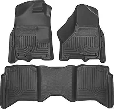 Husky Liners Weatherbeater Floor Mats for Ram 1500/2500/3500 | Lifetime Protection