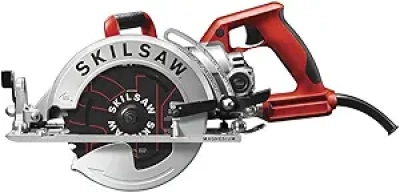 SKILSAW SPT77WML-01 15-Amp 7-1/4" Worm Drive Circular Saw - Lightweight & Powerful