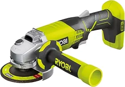 Ryobi R18AG-0 ONE+ Cordless Angle Grinder - 18V Battery Powered