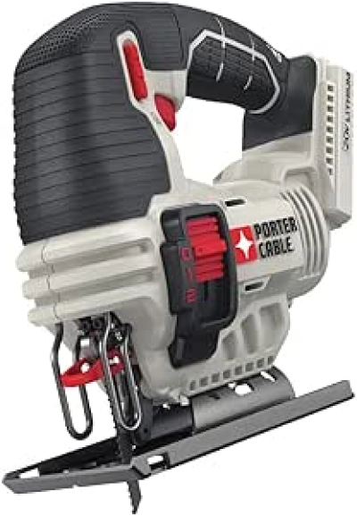 PORTER-CABLE 20V MAX Cordless Jigsaw - 2,500 SPM Bare Tool (PCC650B)