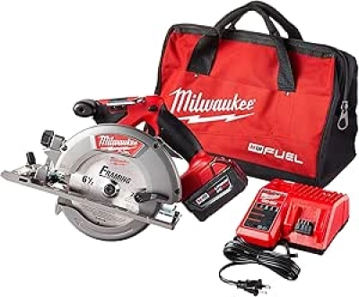 Milwaukee 2730-21 M18 Fuel 6.5" Circular Saw Kit - Cordless Power Tool