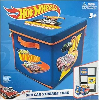 Tara Toy ZipBin 300 Car Storage Cube & Playmat | Toy Organizer for Kids