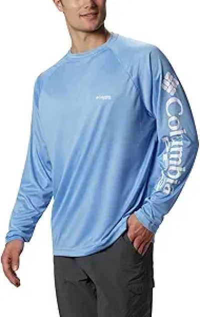 Columbia Men's Terminal Tackle PFG Long Sleeve Fishing Shirt - UPF 50 Sun Protection