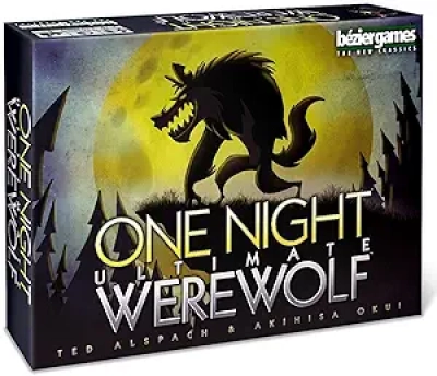 One Night Ultimate Werewolf Board Game - Fast-Paced Party Game for 3-10 Players