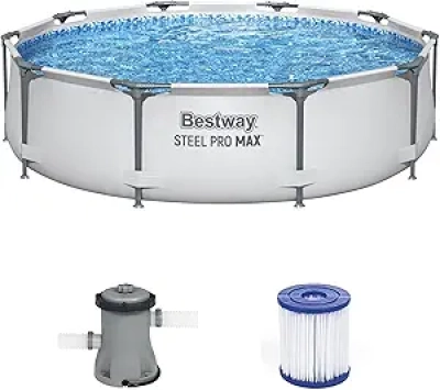 Bestway Steel Pro MAX 10' x 30" Above Ground Pool with Filter Pump