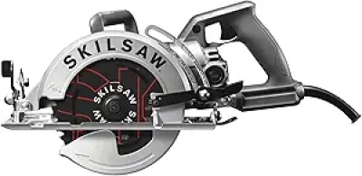 SKILSAW SPT77W-01 7-1/4" Worm Drive Circular Saw - 15-Amp Professional Cutting