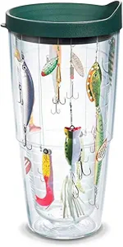 Tervis Fishing Lures 24oz Double Wall Insulated Tumbler - USA Made