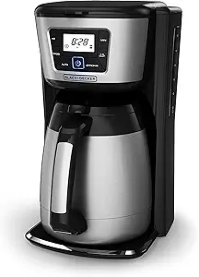 BLACK+DECKER 12-Cup Thermal Coffeemaker CM2035B - No-Drip Brew