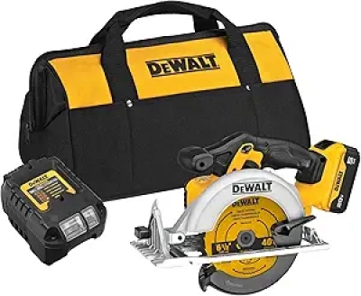 DEWALT 20V MAX Cordless Circular Saw Kit - 6-1/2" with Battery & Charger