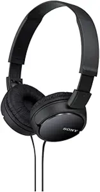 Sony ZX Series Wired On-Ear Headphones MDR-ZX110 - Lightweight Travel Headphones