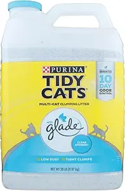 Tidy Cats Glade Tough Odor Solutions Cat Litter - 20 lb Jug