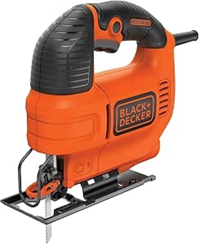 BLACK+DECKER 4.5 Amp Jig Saw (BDEJS300C) - Variable Speed Electric Cutting Tool
