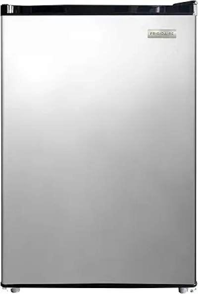 Frigidaire 4.5 Cu Ft Compact Refrigerator | Stainless Steel with Freezer