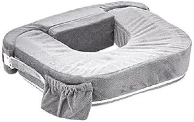 My Brest Friend Twin Nursing Pillow - Ergonomic Breastfeeding Support with Slipcover