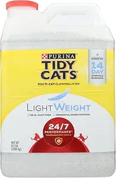 Tidy Cats Clumping Cat Litter - 24/7 Performance Lightweight Formula, 8.5 lb
