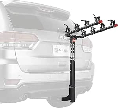 Allen Sports Deluxe 4-Bike Hitch Mount Rack - 2 Inch Receiver