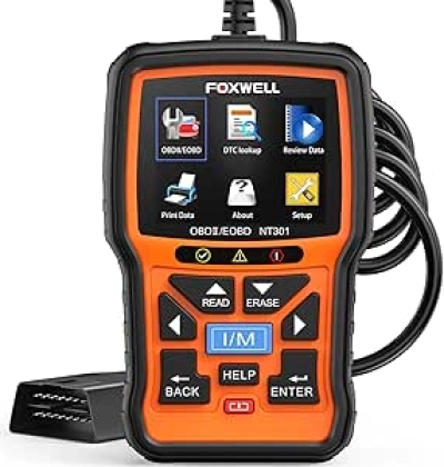 FOXWELL NT301 OBD2 Scanner - Professional Diagnostic Code Reader Tool