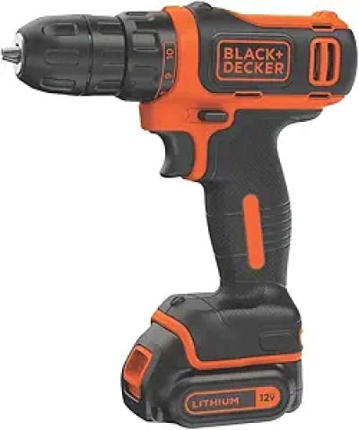 BLACK+DECKER 12V MAX Cordless Drill Driver with Battery & Charger