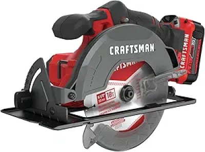 CRAFTSMAN V20 6-1/2" Cordless Circular Saw Kit with Battery & Charger