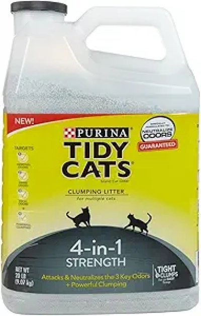 Purina Tidy Cats 4-in-1 Strength Clumping Cat Litter - 20 lb Jug