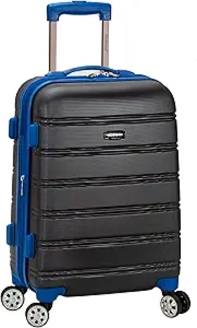 Rockland Melbourne 20-Inch Carry-On Luggage - Expandable Hardside Spinner Wheel Suitcase