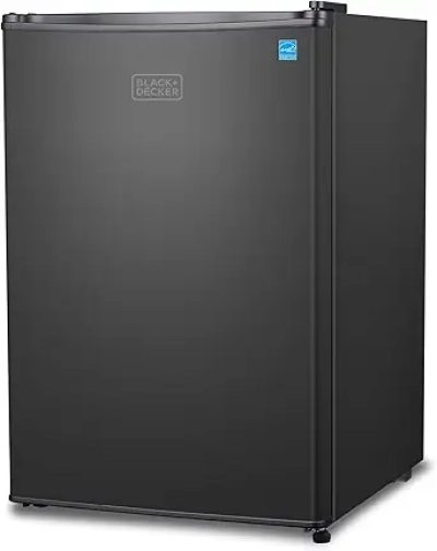 BLACK+DECKER 2.5 Cu. Ft. Compact Refrigerator - ENERGY STAR Certified Mini Fridge