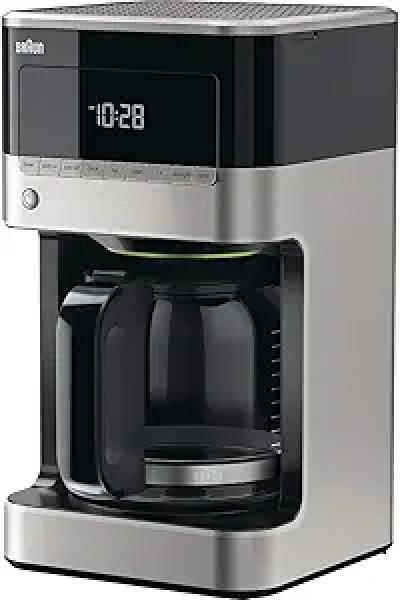 Braun BrewSense 12 Cup Coffee Maker - Programmable Timer & Pause & Pour