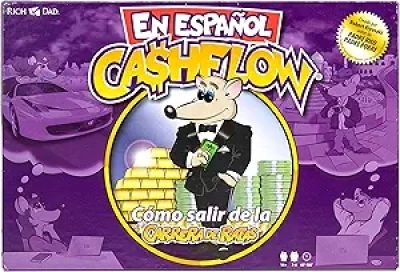 Rich Dad Cashflow Spanish Board Game - Financial Education for Families