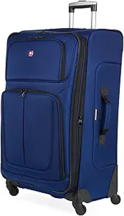 SwissGear Sion 29" Expandable Luggage | 360 Spinner Wheels | 10-Year Warranty
