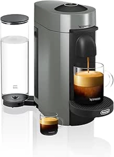De'Longhi Nespresso Vertuo Plus Coffee Maker | Single Serve Espresso Machine