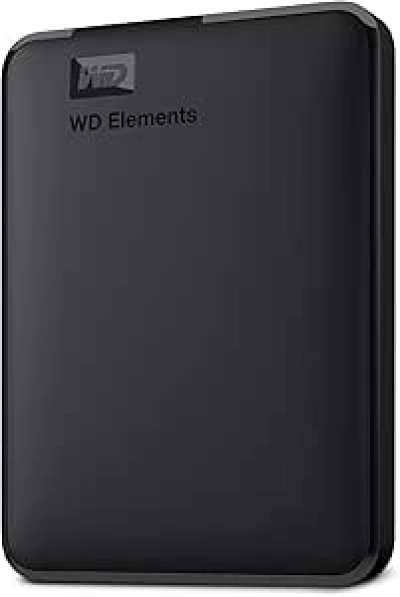WD 2TB Elements Portable External Hard Drive - USB 3.0 for Windows, Mac & PC