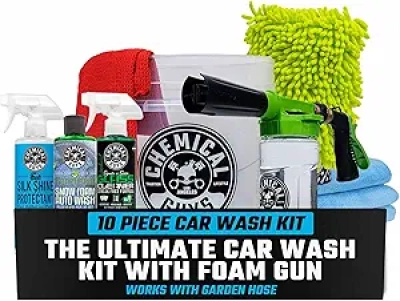 Chemical Guys 10-Piece Car Wash Kit with Foam Gun & Garden Hose Connection
